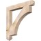 Ekena Millwork Westlake Arts & Crafts Smooth Bracket, Douglas Fir, 5 1/2"W x 44"D x 44"H BKT06X44X44WTL03SDF - alternate 1